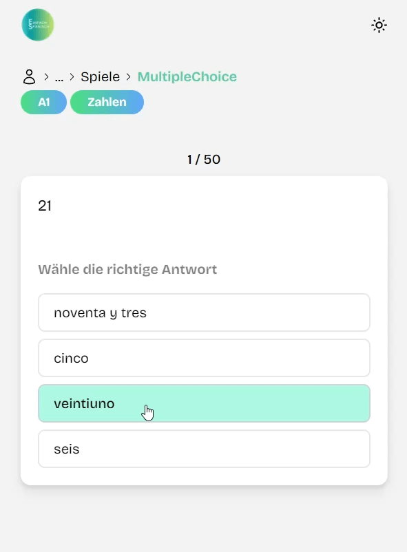 multiplechoice game photo sample